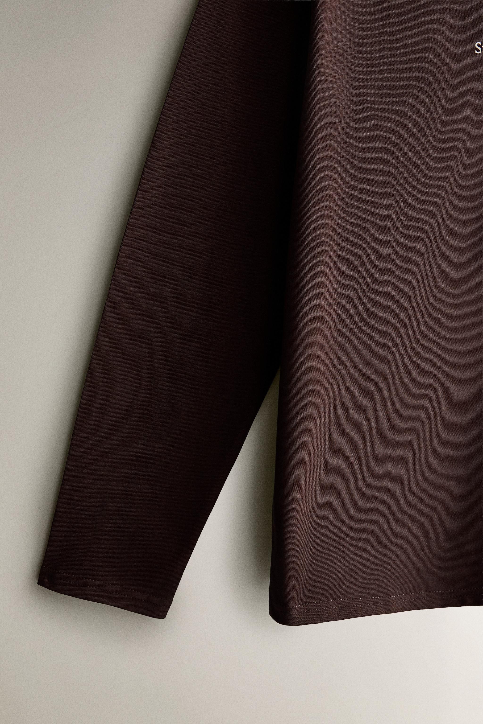 TEXT LONG SLEEVE T-SHIRT